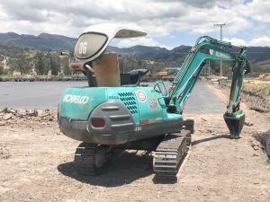 Mini Excavadora Kobelco DAPO sasa